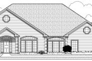 Traditional Exterior - Front Elevation Plan #65-213
