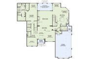 European Style House Plan - 4 Beds 5 Baths 4360 Sq/Ft Plan #17-577 