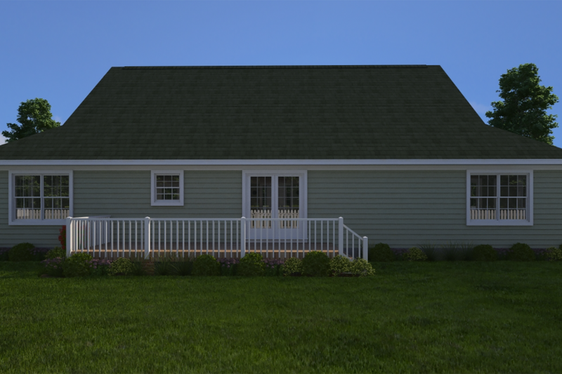 Home Plan - Exterior - Other Elevation 4 for Farmhouse House Plan #1082-9 - 3 bed, 2.5 bath