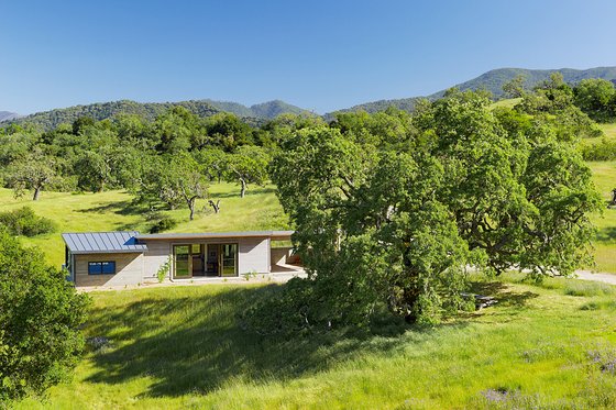 Exterior - Front Elevation for Modern House Plan #517-1 - 1 bed, 1 bath