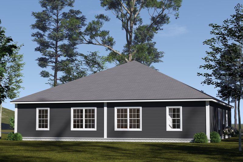 Home Plan - Exterior - Other Elevation 3 for Cottage House Plan #513-2380 - 3 bed, 2 bath