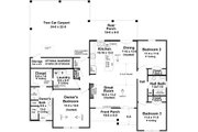 Farmhouse Style House Plan - 3 Beds 2 Baths 1531 Sq/Ft Plan #21-518 