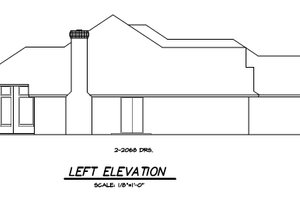Exterior - Other Elevation for Traditional House Plan #65-180 - 4 bed, 3 bath
