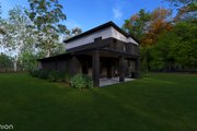 Modern Style House Plan - 3 Beds 2.5 Baths 1976 Sq/Ft Plan #1111-41 