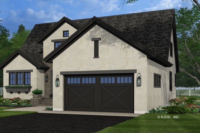 Dream House Plan - Exterior - Front Elevation 5 for Traditional House Plan #51-1297 - 3 bed, 3.5 bath
