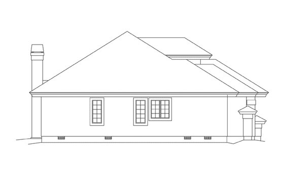 Exterior - Other Elevation for Beach House Plan #57-677 - 2 bed, 2 bath