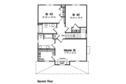 Victorian Style House Plan - 3 Beds 2.5 Baths 1822 Sq/Ft Plan #312-612 