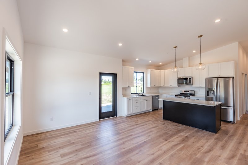 Architectural House Design - Interior - Kitchen 1 for Barndominium House Plan #1070-121 - 1 bed, 1 bath