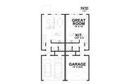 Contemporary Style House Plan - 3 Beds 2.5 Baths 1493 Sq/Ft Plan #112-253 