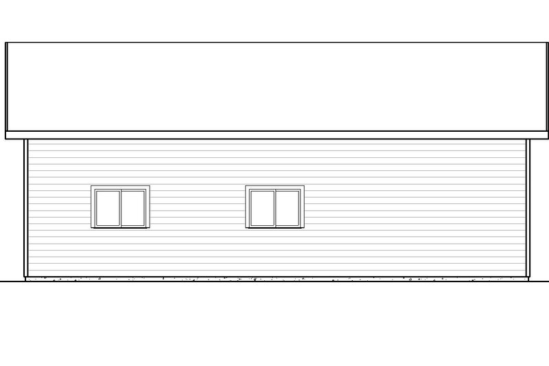 Dream House Plan - Exterior - Other Elevation for Traditional House Plan #895-107, 0 bath