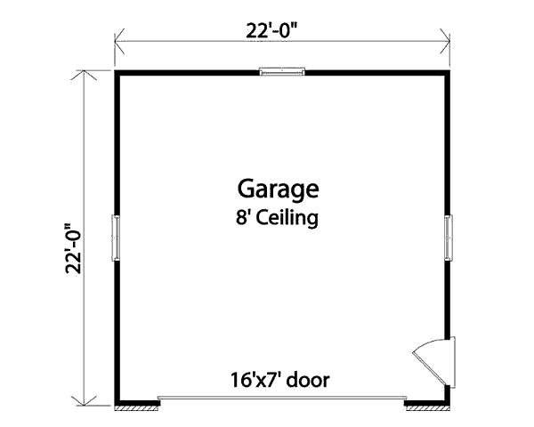 Home Plan - Traditional Floor Plan - Main Floor Plan #22-438
