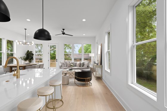 Interior - Kitchen 2 for Modern House Plan #1085-4 - 3 bed, 2.5 bath
