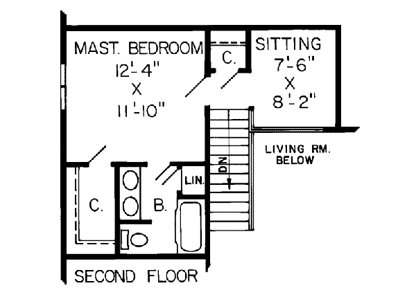 Modern Style House Plan - 3 Beds 2.5 Baths 1421 Sq/Ft Plan #312-223 ...