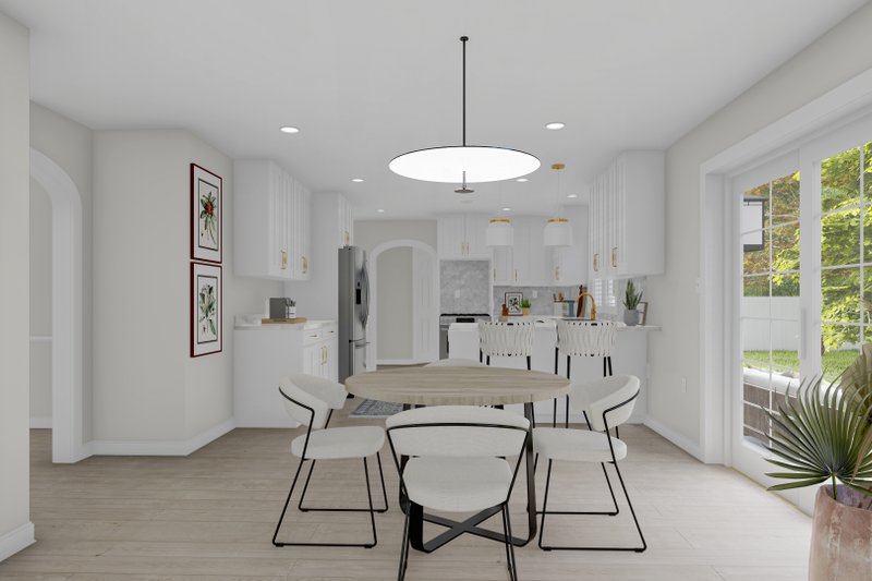 Architectural House Design - Interior - Dining Room 2 for Farmhouse House Plan #1060-178 - 4 bed, 2.5 bath