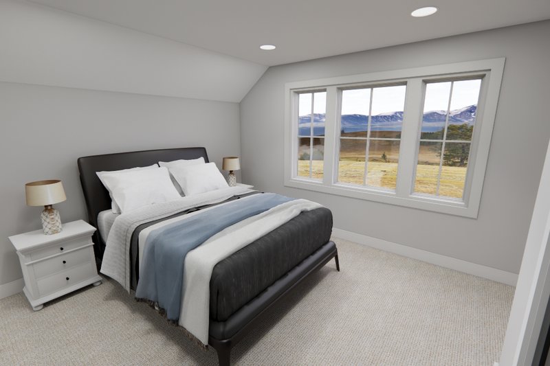 Dream House Plan - Interior - Bedroom for Farmhouse House Plan #51-1265 - 3 bed, 3.5 bath