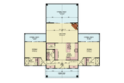 Barndominium Style House Plan - 2 Beds 2 Baths 1392 Sq/Ft Plan #119-466 