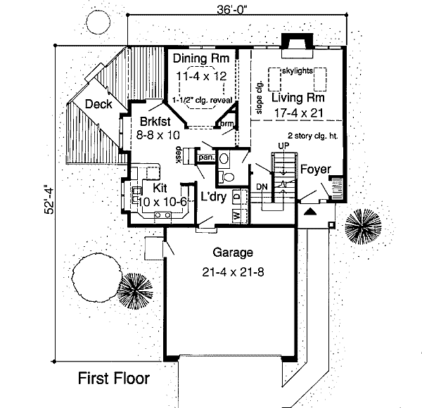 Traditional Floor Plan - Main Floor Plan #312-792