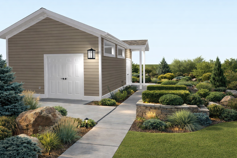 Architectural House Design - Exterior - Other Elevation 3 for Traditional House Plan #1060-481, 0 bath