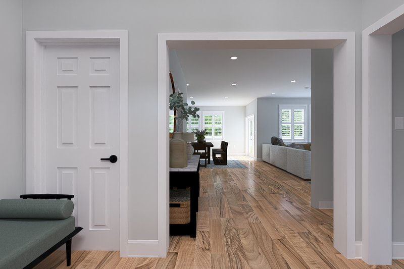 Architectural House Design - Interior - Entry 1 for Farmhouse House Plan #1060-245 - 3 bed, 2.5 bath