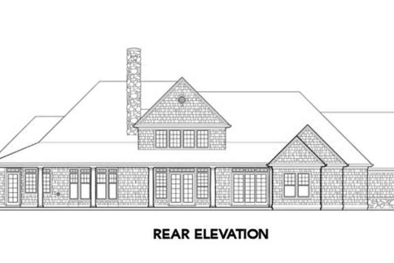 Home Plan - Exterior - Other Elevation for Traditional House Plan #48-347 - 3 bed, 4 bath