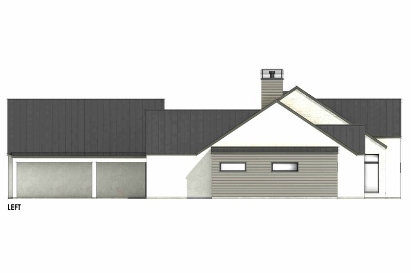 House Design - Exterior - Other Elevation for Modern House Plan #1096-36 - 4 bed, 4.5 bath