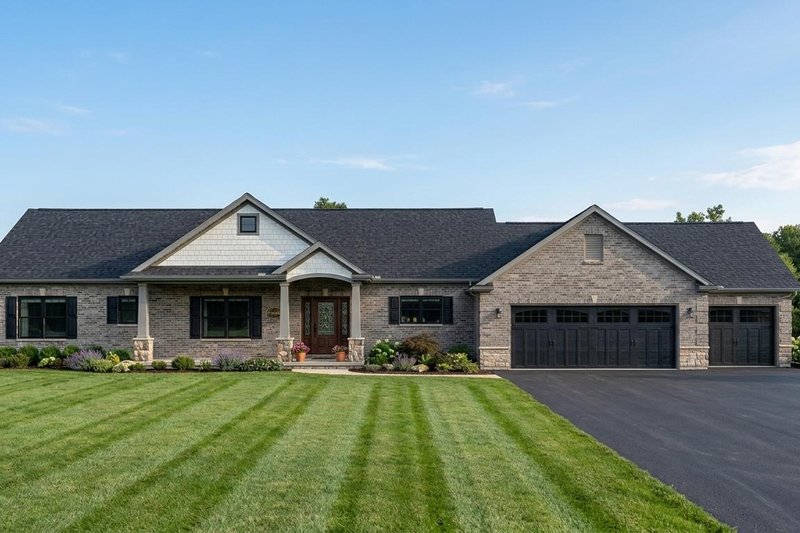Exterior - Front Elevation 2 for Craftsman House Plan #1064-131 - 3 bed, 2.5 bath