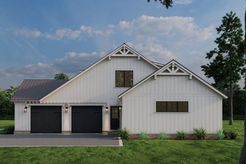 Home Plan - Exterior - Other Elevation 1 for Farmhouse House Plan #923-346 - 4 bed, 3.5 bath