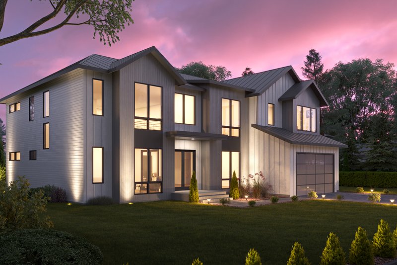 Architectural House Design - Exterior - Other Elevation 1 for Farmhouse House Plan #1066-213 - 5 bed, 4.5 bath