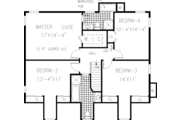 Farmhouse Style House Plan - 4 Beds 2.5 Baths 2353 Sq/Ft Plan #3-195 