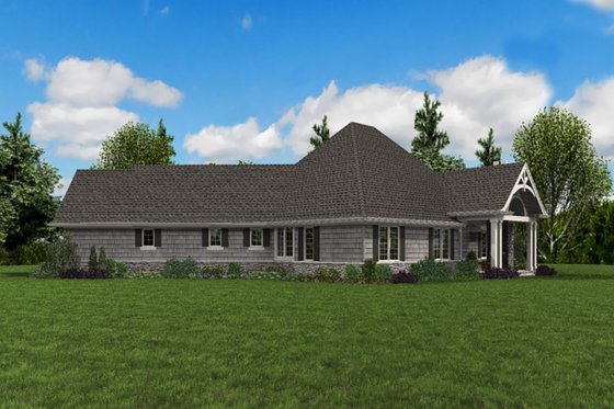 Exterior - Other Elevation 2 for Craftsman House Plan #48-959 - 3 bed, 3.5 bath
