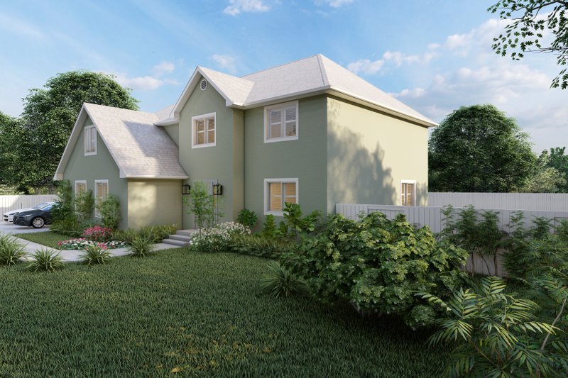 Home Plan - Exterior - Front Elevation 3 for Traditional House Plan #1060-175 - 3 bed, 2.5 bath