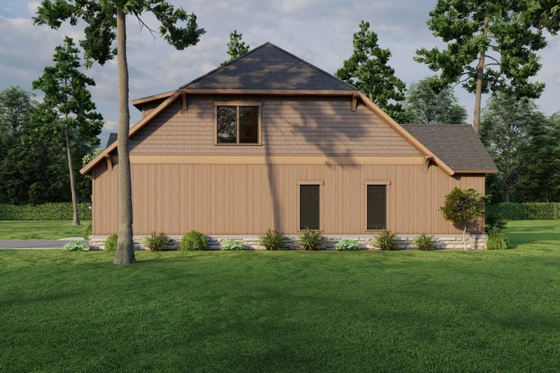 House Blueprint - Exterior - Other Elevation for Craftsman House Plan #17-2815 - 3 bed, 2 bath