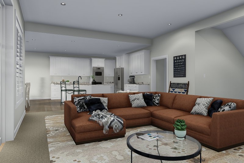 Architectural House Design - Interior - Family Room 3 for Traditional House Plan #1060-69 - 5 bed, 4.5 bath
