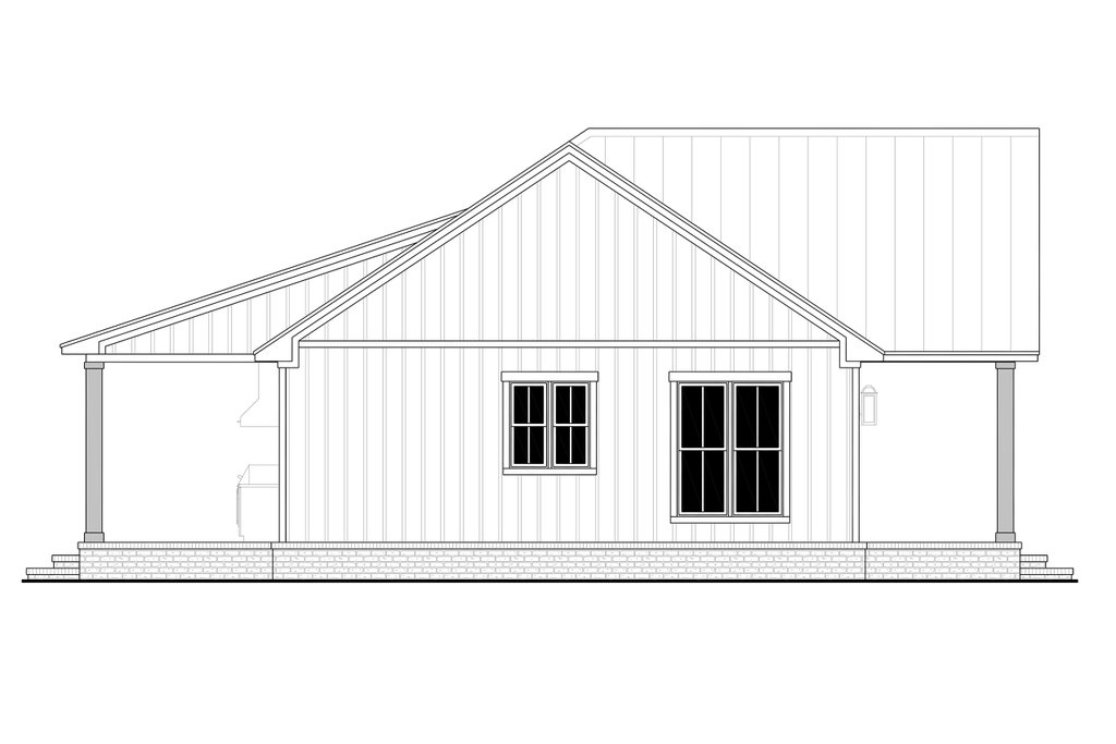 Exterior - Other Elevation for Barndominium House Plan #430-451 - 3 bed, 2 bath