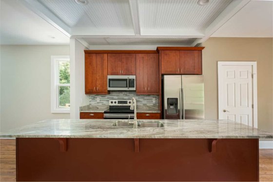 Interior - Kitchen for Bungalow House Plan #79-192 - 3 bed, 2 bath