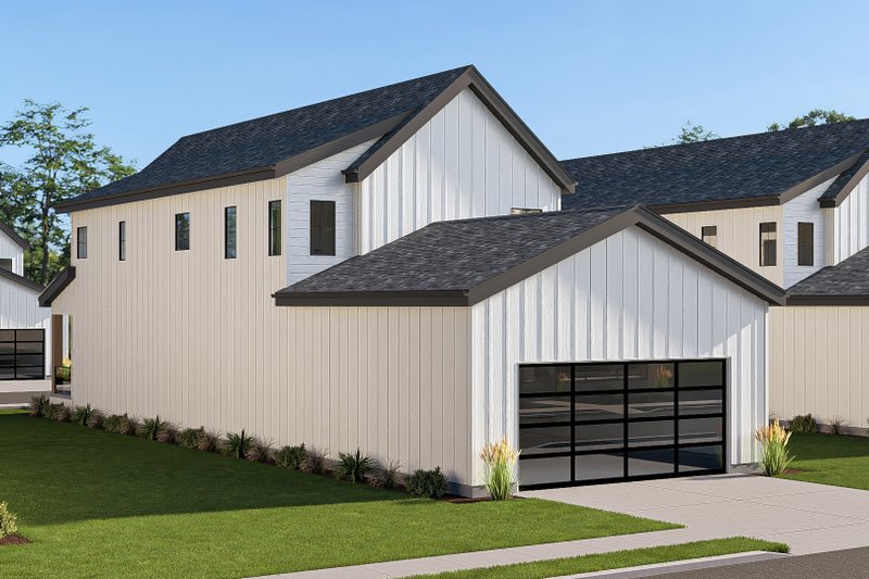 House Blueprint - Exterior - Other Elevation 3 for Farmhouse House Plan #455-805 - 3 bed, 2.5 bath