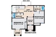 Mediterranean Style House Plan - 3 Beds 3.5 Baths 2622 Sq/Ft Plan #27-351 