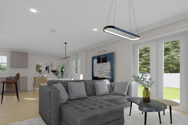 House Design - Interior - Other 1 for Traditional House Plan #1060-184 - 3 bed, 2 bath