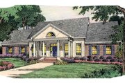 Colonial Style House Plan - 4 Beds 2.5 Baths 2636 Sq/Ft Plan #406-260 