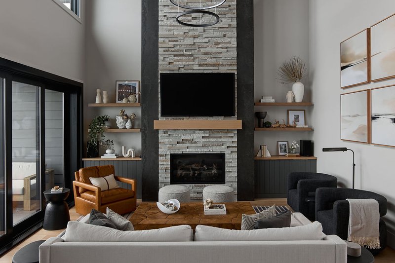 Architectural House Design - Photo 6 for Contemporary House Plan #1070-265 - 3 bed, 3.5 bath