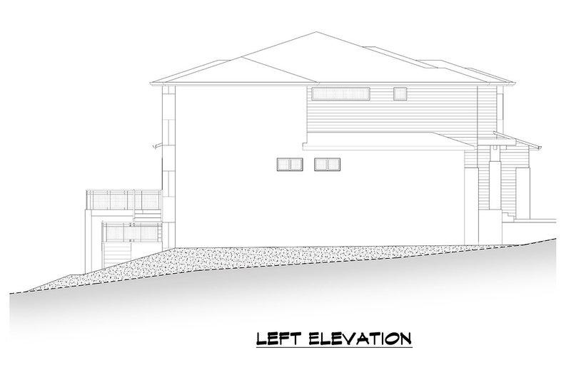 House Plan Design - Left Side