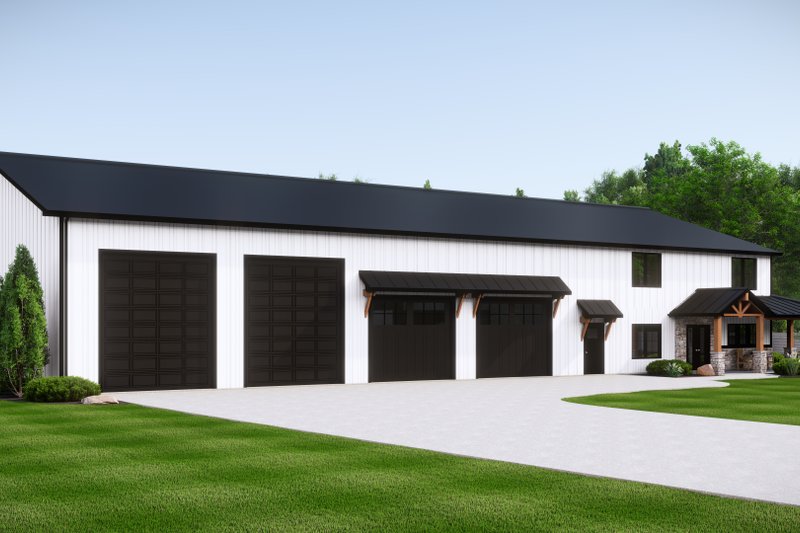 Home Plan - Exterior - Other Elevation 1 for Barndominium House Plan #1064-292 - 3 bed, 2.5 bath