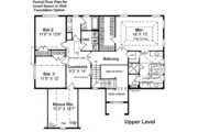European Style House Plan - 3 Beds 2.5 Baths 2578 Sq/Ft Plan #312-428 