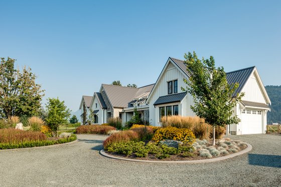 Exterior - Front Elevation 9 for Farmhouse House Plan #1114-98 - 3 bed, 3.5 bath