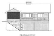 Traditional Style House Plan - 2 Beds 1.5 Baths 1080 Sq/Ft Plan #117-725 