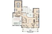 Southern Style House Plan - 3 Beds 2 Baths 2255 Sq/Ft Plan #36-201 