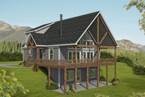 Traditional Exterior - Front Elevation Plan #932-463