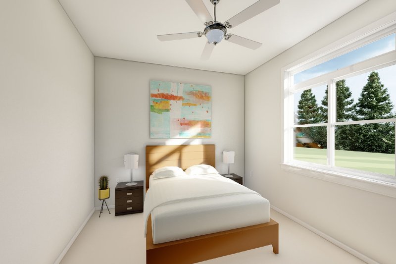 House Plan Design - Interior - Bedroom for Contemporary House Plan #126-251 - 3 bed, 3 bath