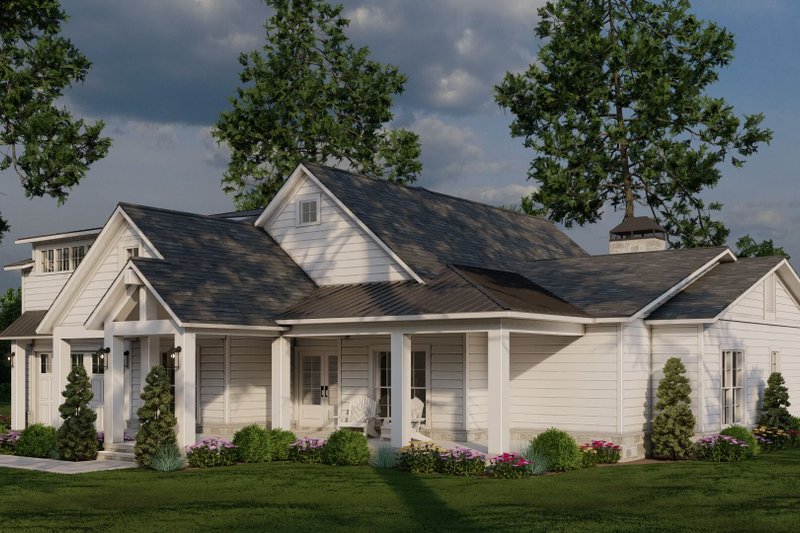 Dream House Plan - Exterior - Other Elevation 5 for Farmhouse House Plan #923-371 - 4 bed, 2.5 bath
