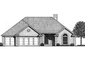 Traditional Exterior - Front Elevation Plan #310-780
